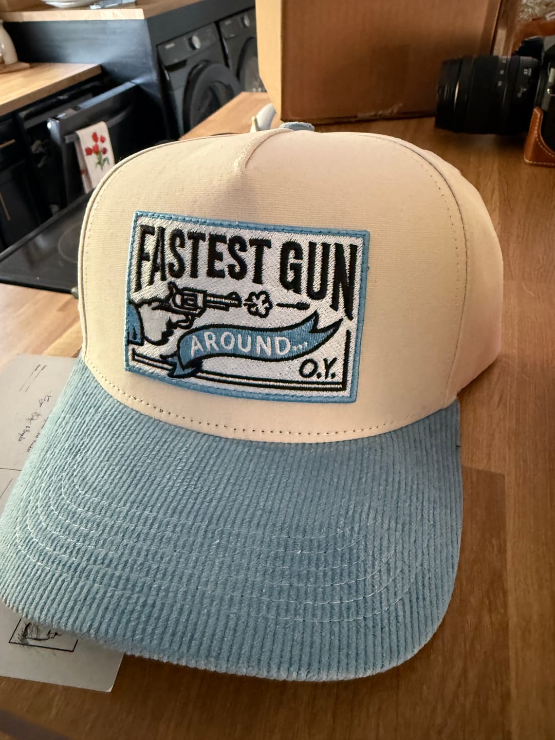 Customer photo review of Fastest Gun SnapBack