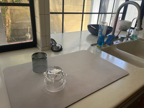 Customer photo review of Magic Dish Mat™