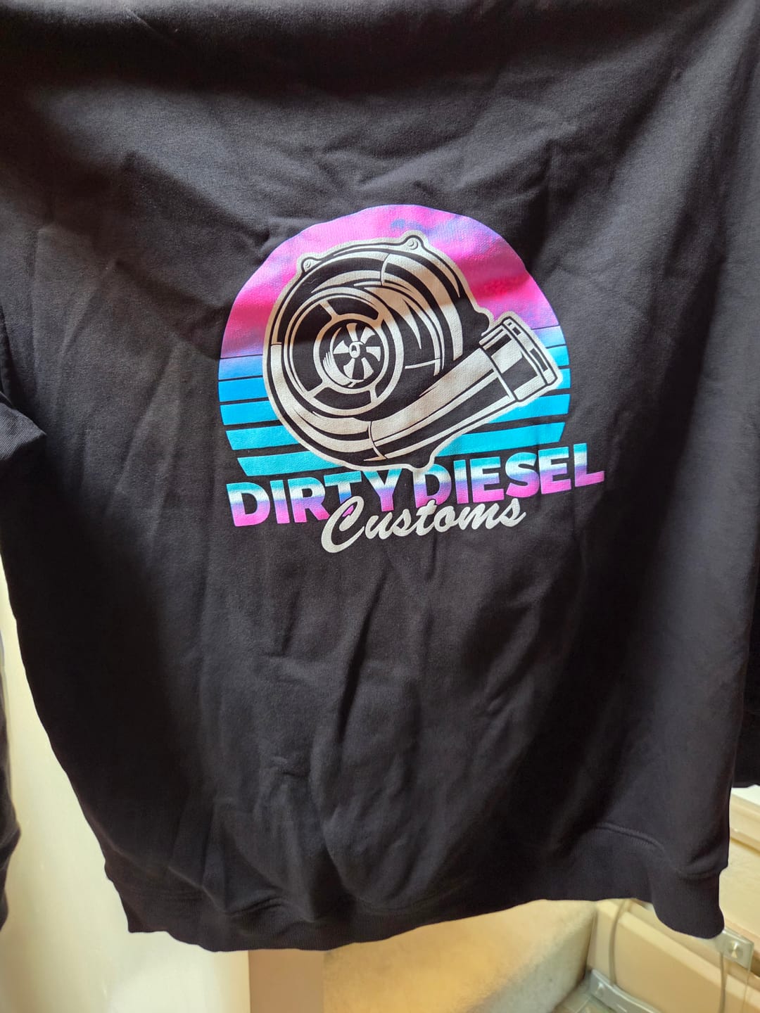 Customer photo review of Dirty Diesel Turbski Sweater