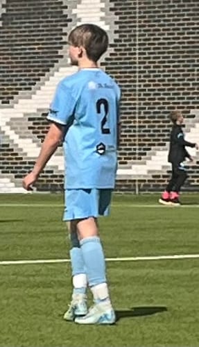 Customer photo review of SUTHERLAND SHARKS FC - 2025 HOME SHORTS