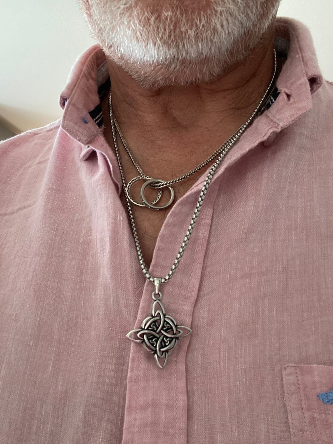 Customer photo review of VALKNUT CROSS.