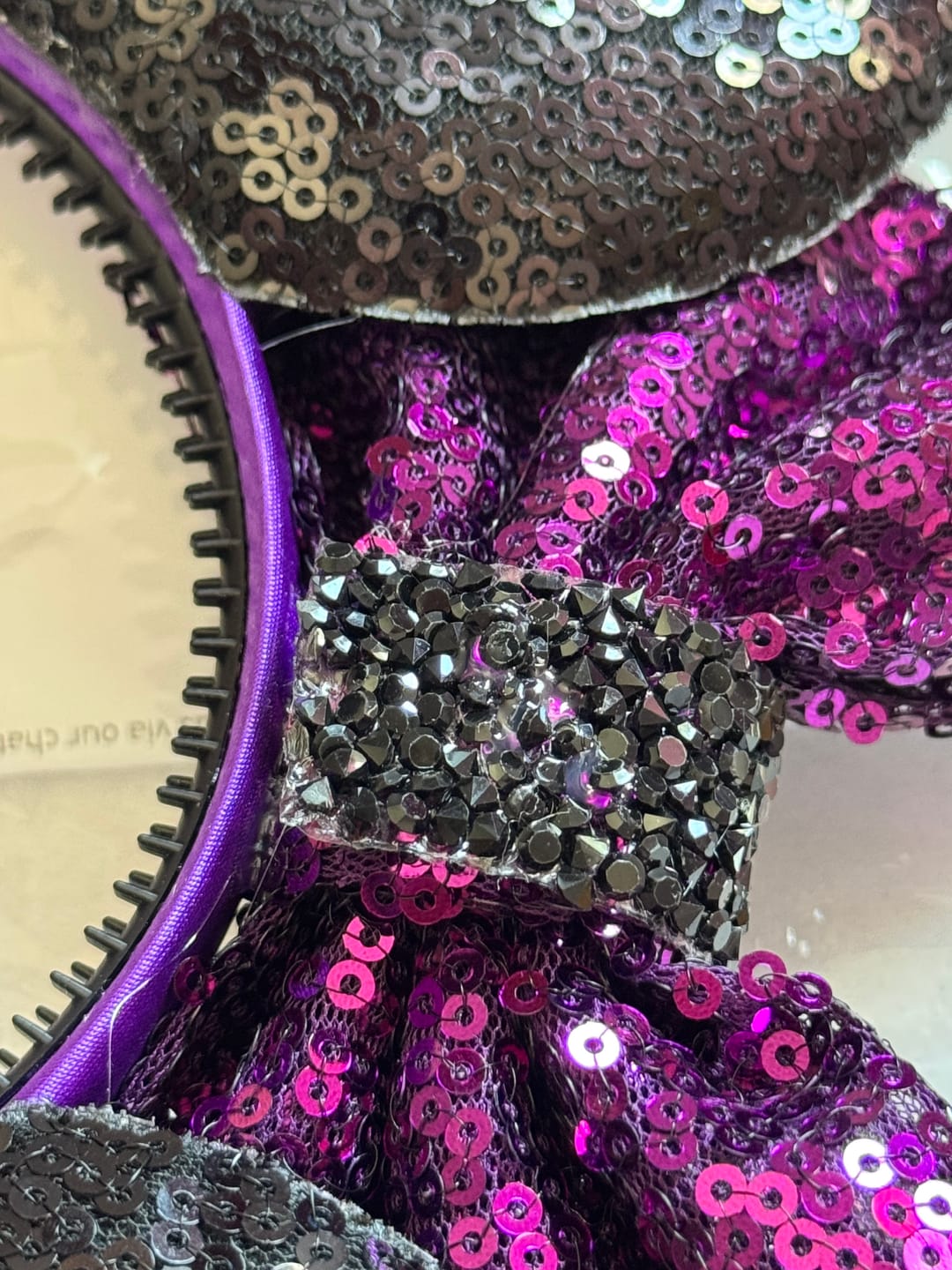 Customer photo review of Halloween Mickey Ears