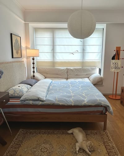 Customer photo review of Skywave Lyocell Silk Bedding Set