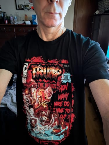 Customer photo review of Trump The Untamed T-Shirt