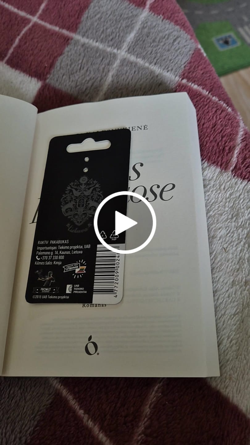 Customer video review of Rožės plaukuose: jausmingas meilės romanas apie drąsius pasirinkimus, paslaptis ir vyrą, kuris viską pakeičia + autografas