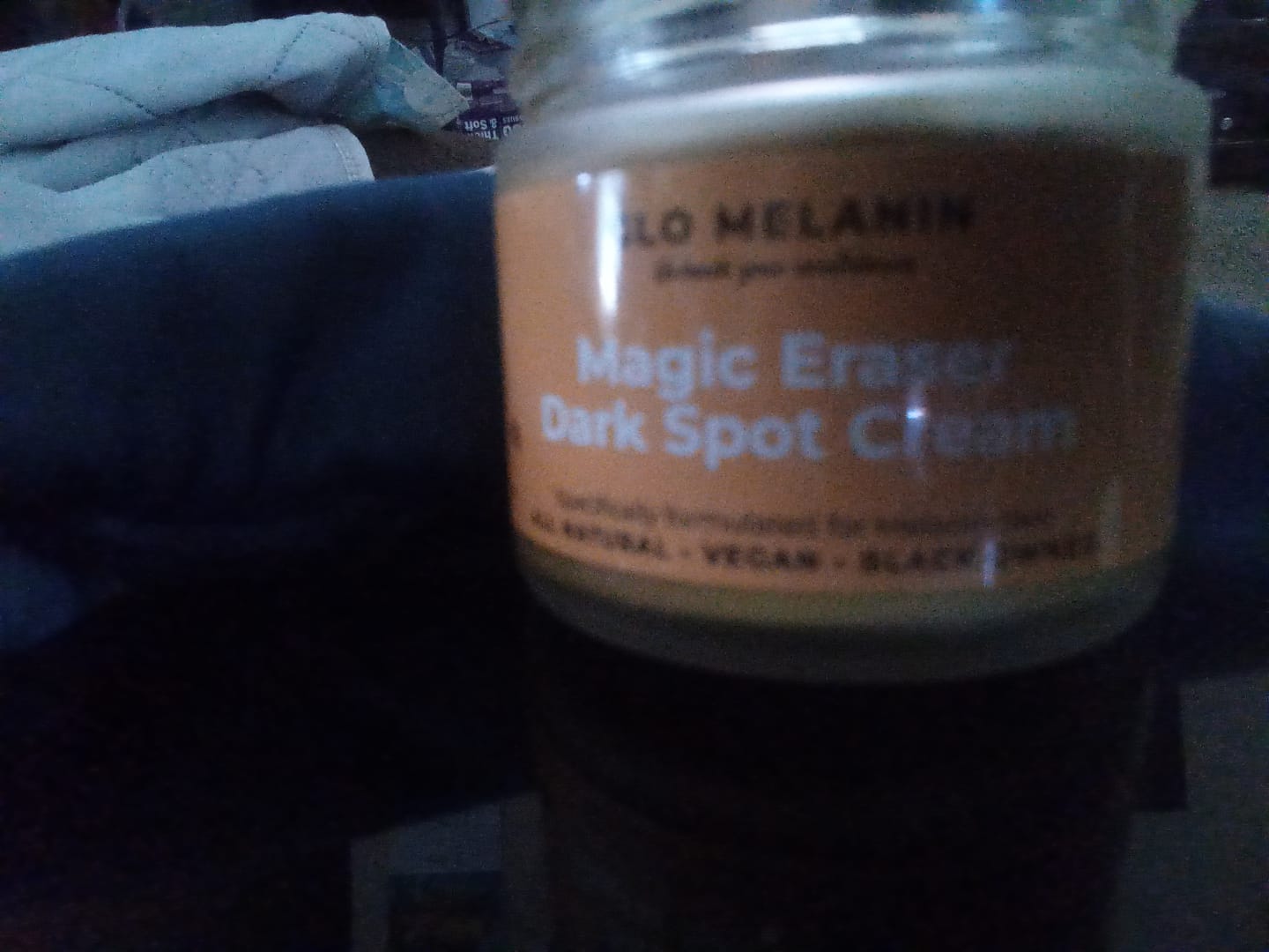 Customer photo review of Magic Eraser Dark Spot Cream