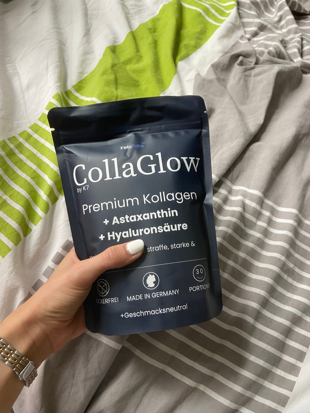 Customer photo review of CollaGlow by K7