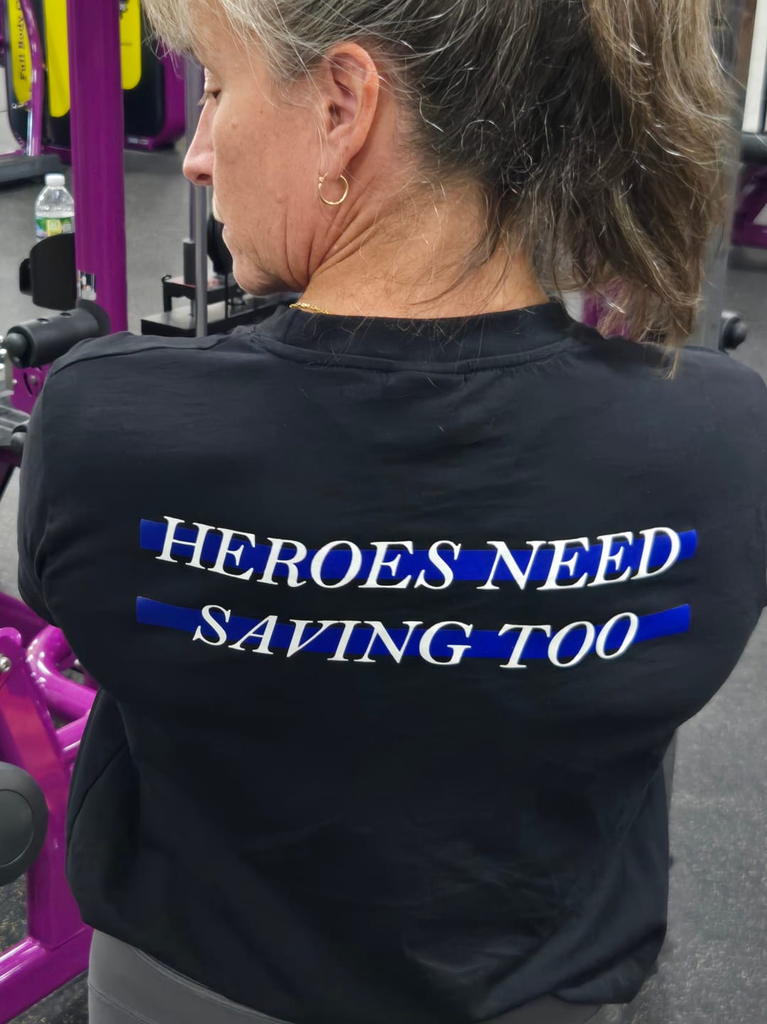 Customer photo review of Stigma-Breaking Unisex Tee