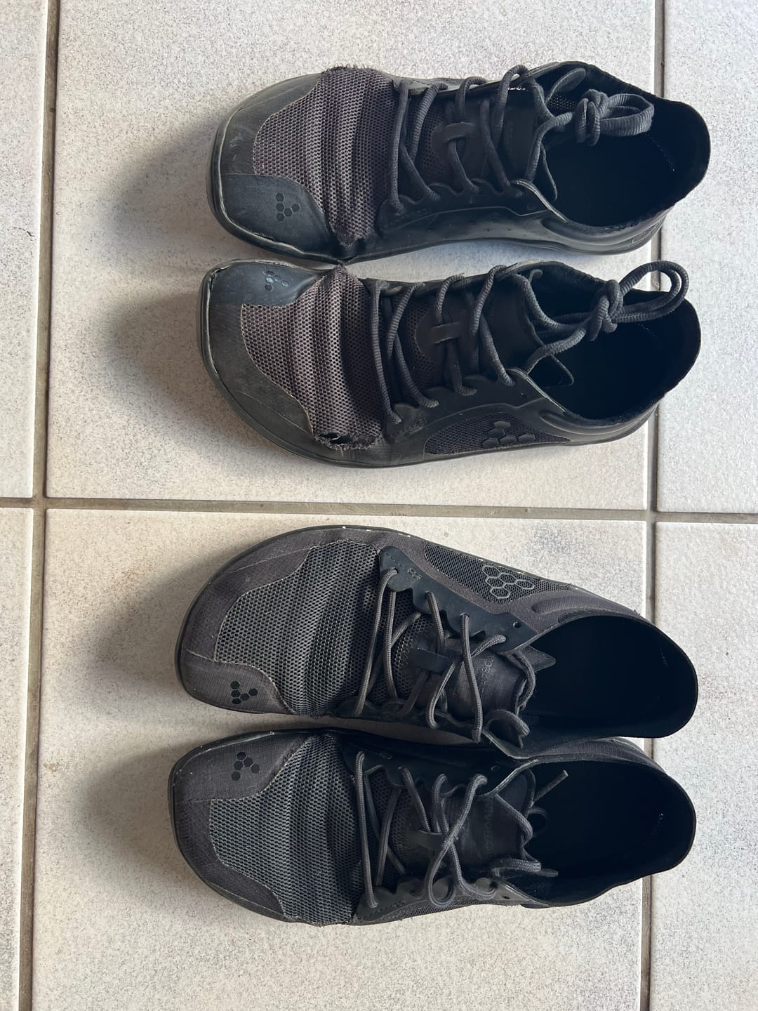 Customer photo review of Vivobarefoot Primus Lite 3.5 Womens Obsidian