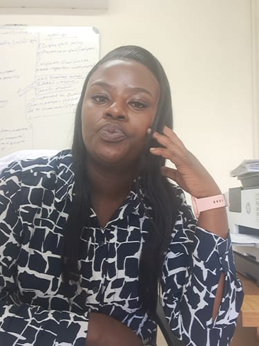 Customer photo review of Brazilian Lace Front Wig - Straight