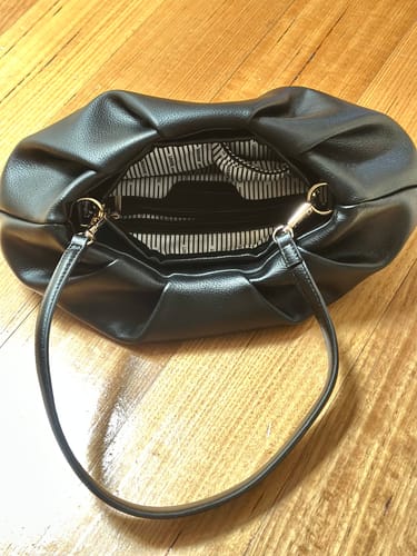 Customer photo review of Naomi Clutch - Black