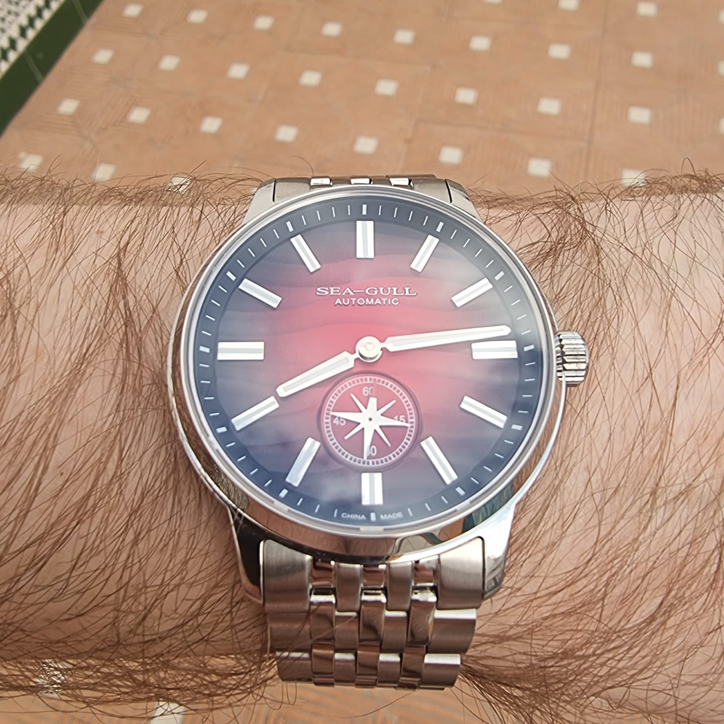 Customer photo review of Natural Series | Polaris Sub Dial | Luminous | 40mm