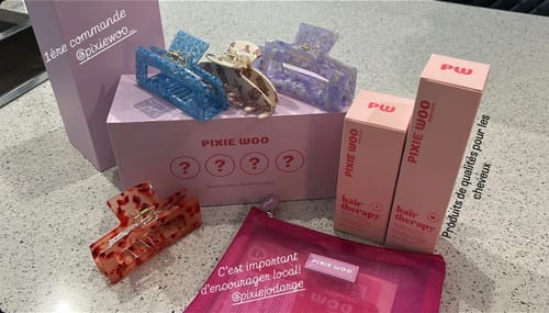 Customer photo review of Mystery Box - 4 claw clips