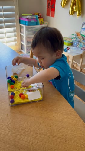 Customer photo review of The Toddler Box- 3 Month