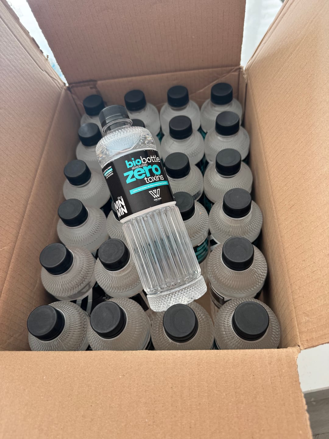 Customer photo review of 500ml Naturally Alkaline Spring Water