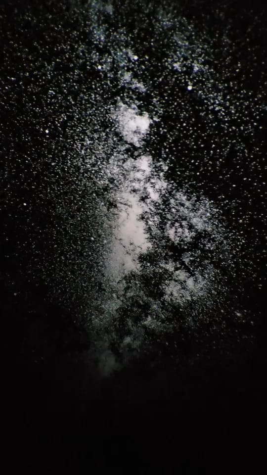 Customer photo review of Starry Sky Galaxy Projector