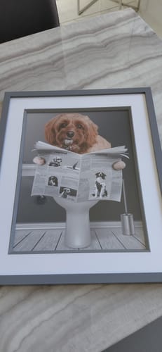 Customer photo review of Important meeting - Personalised Poster