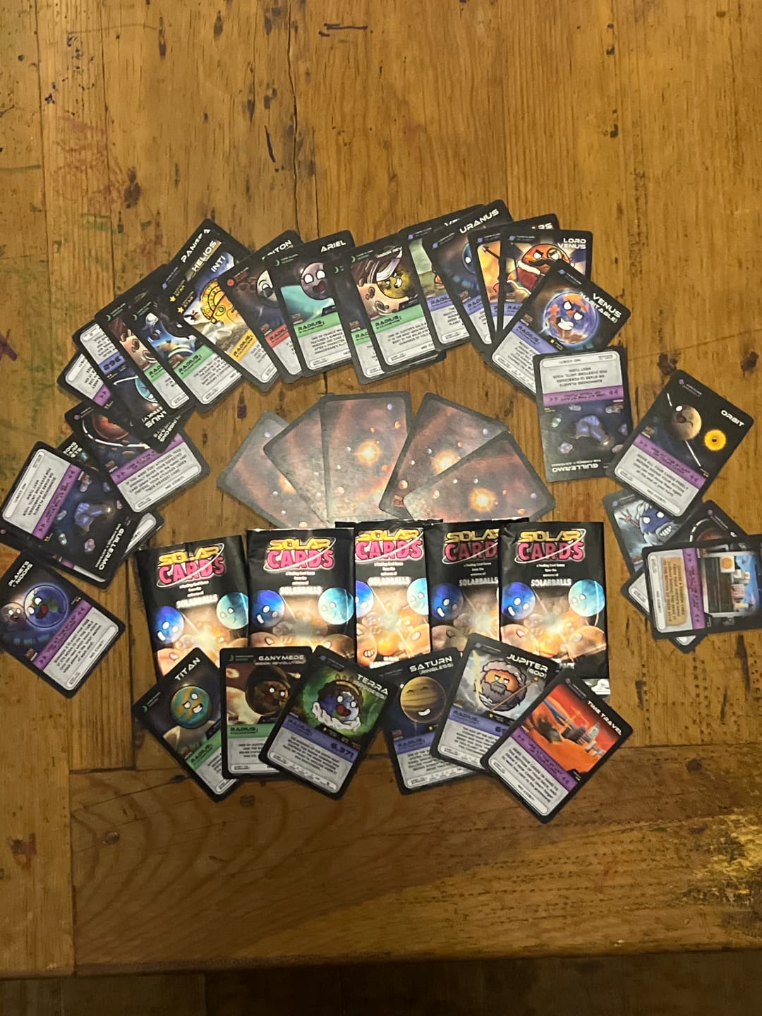 Customer photo review of SolarCards Booster Pack 🚀