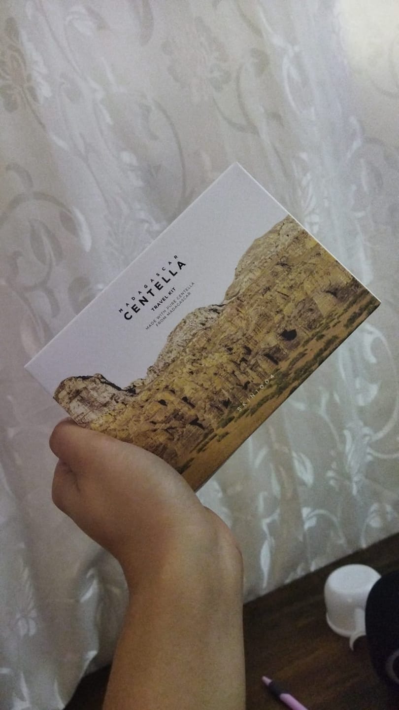 Customer photo review of مجموعة السفر مدغشقر سنتيلا من سكين1004 - 5قطع