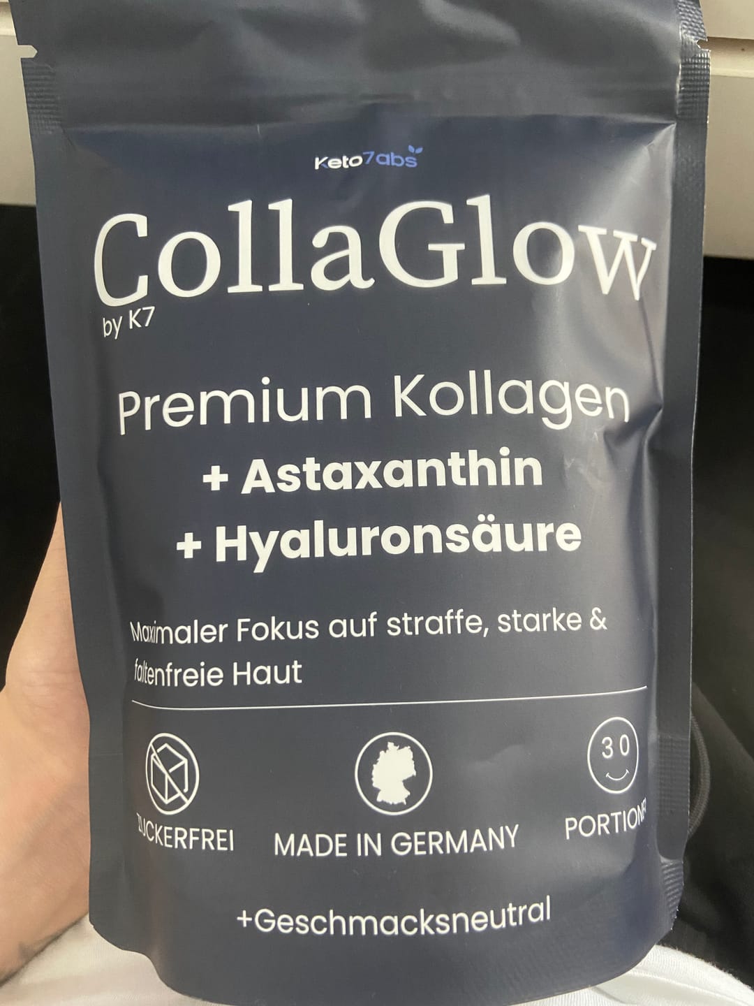 Customer photo review of CollaGlow by K7
