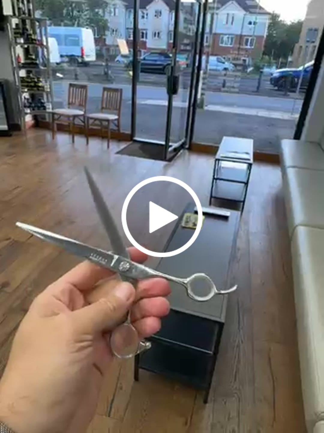 Customer video review of BARBER KING