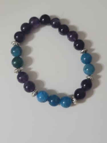 Customer photo review of Pulsera del Chakra Corona