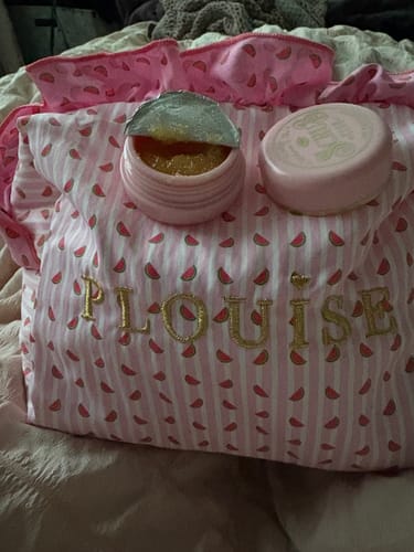 Customer photo review of P.Louise Sweet Sensation Lip Scrub Set