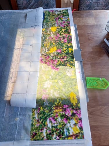 Customer photo review of 5D Diamond Painting – Zugspitze