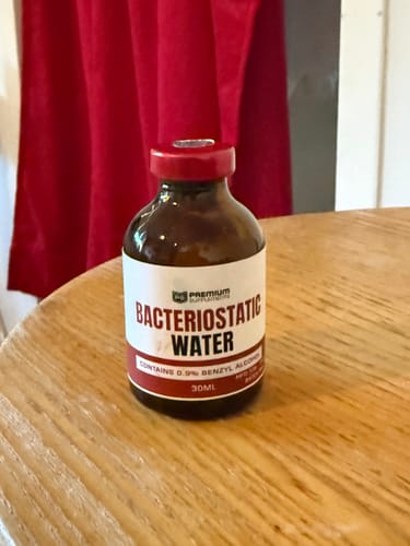 Customer photo review of Bacteriostatic Water