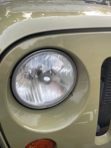 Customer photo review of Automotive Headlight Restoration Fluid