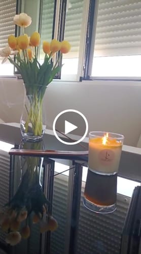 Customer video review of MECHAS PARA VELAS ENCERADAS Y CORTADAS A MEDIDA