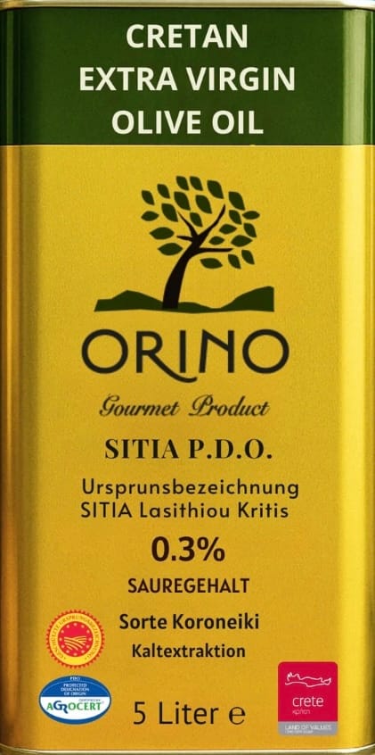 Customer photo review of Griechisches Olivenöl 5L - aus Kreta, P.D.O., Proistakis Bros.