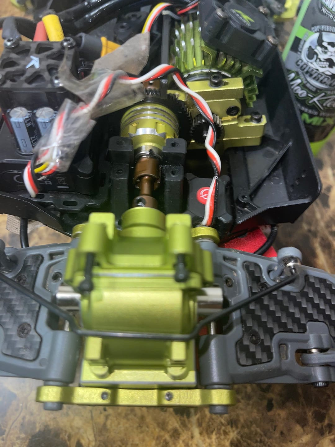 Customer photo review of Aluminum Central Differential, 65T CNC Gear(M0.53) For RZ001 and XTS-F10