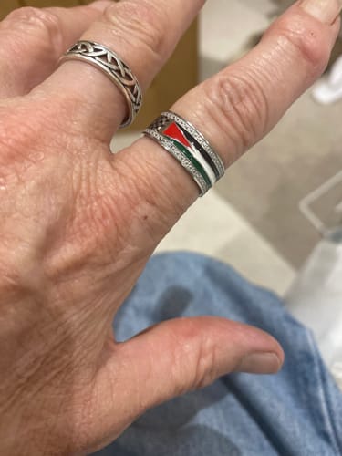 Customer photo review of Palestine Heritage Ring