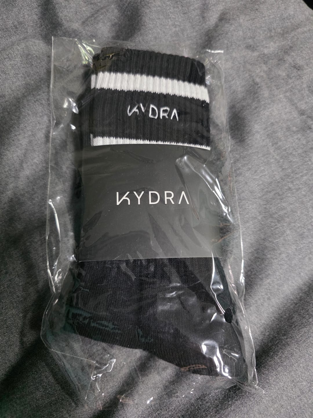 Customer photo review of Unisex Striped Socks