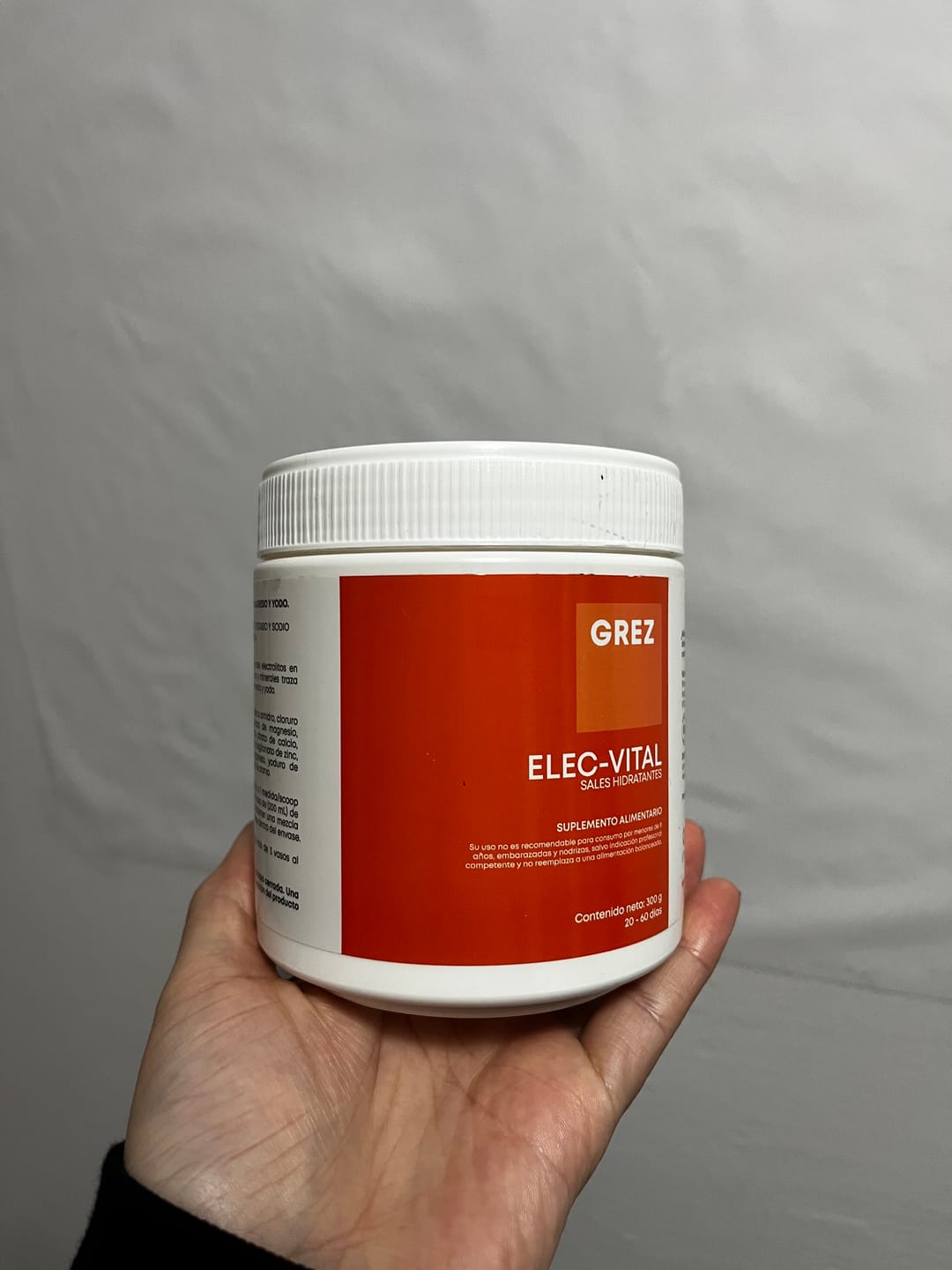 Customer photo review of ELEC-VITAL - Minerales electrolitos / Polvo 300g
