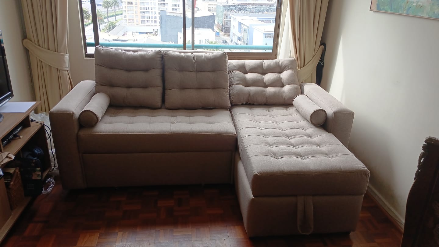 Customer photo review of Sofá cama Praga