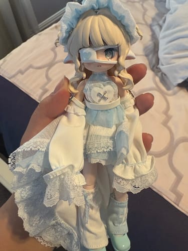 Customer photo review of Electronic Pet Game World Series 1/12 BJD Blind Box