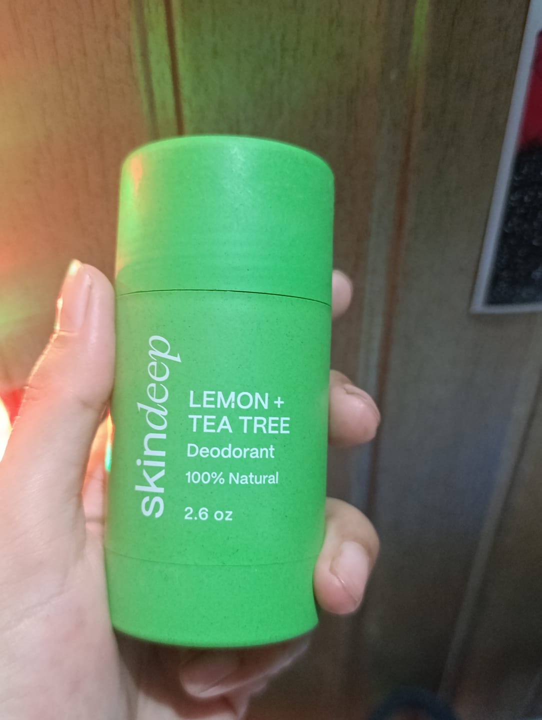 Customer photo review of DEODORANT