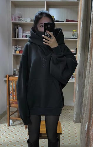 Customer photo review of COMFORTABLE HARAJUKU HOODIE