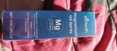 Customer photo review of Essential Oil Magnesium Spray