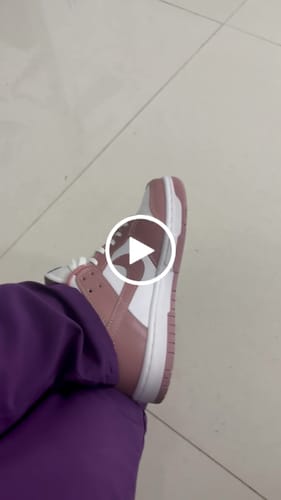 Customer video review of Tenis Dunk Low Blanco Lila