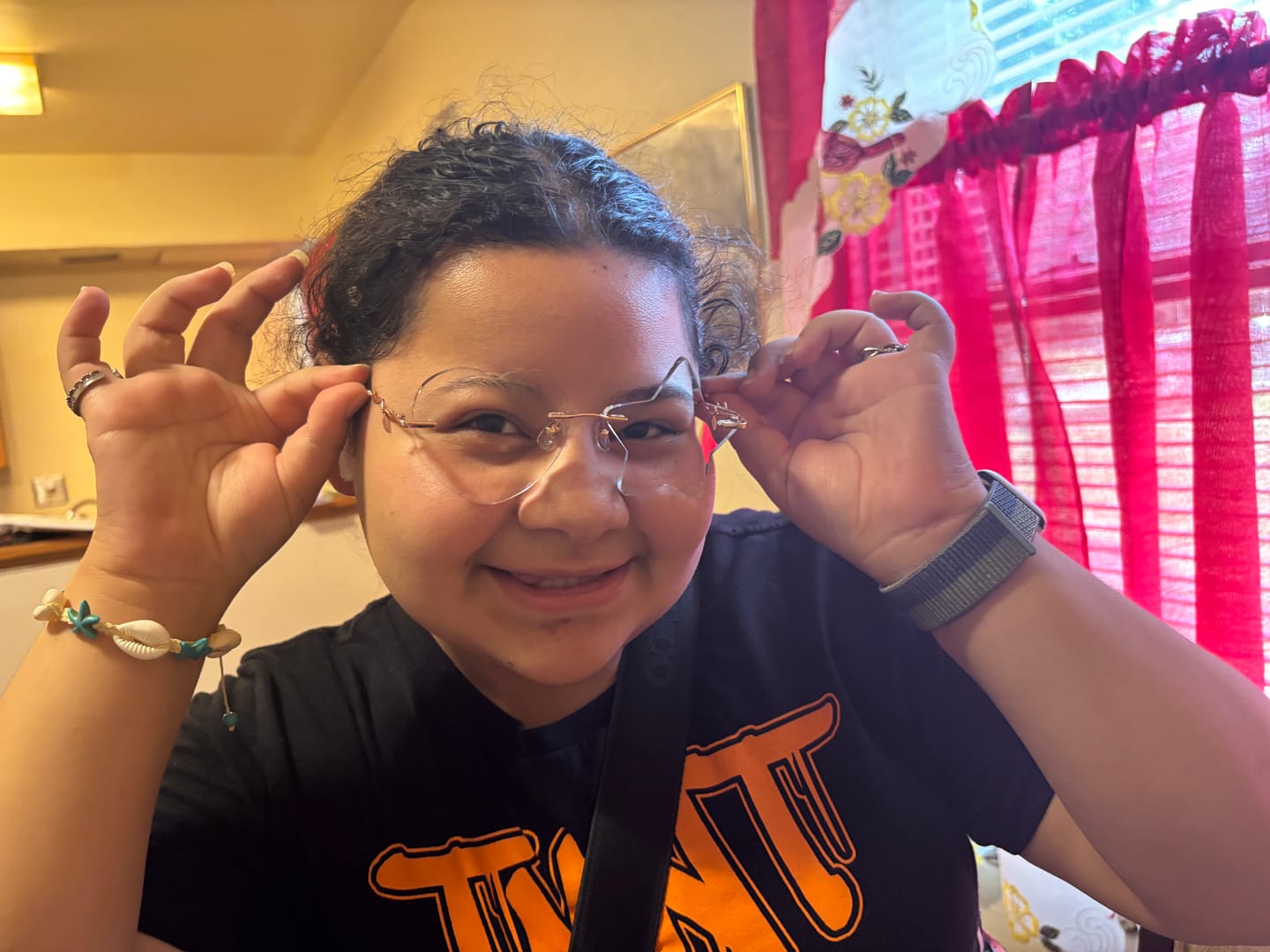 Customer photo review of Luvia Eyeglasses