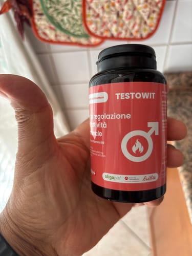 Customer photo review of TESTOWIT - Regolazione ormonale 120 cps - 2x1