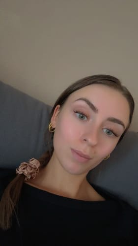 Customer photo review of Crushed Ohrringe | 18K vergoldet