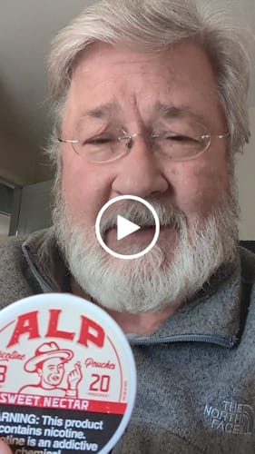 Customer video review of Sweet Nectar Nicotine Pouches
