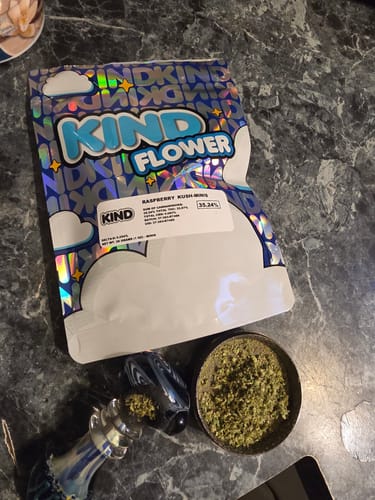 Customer photo review of Raspberry Kush - 28 Grams - Minis (Indica)
