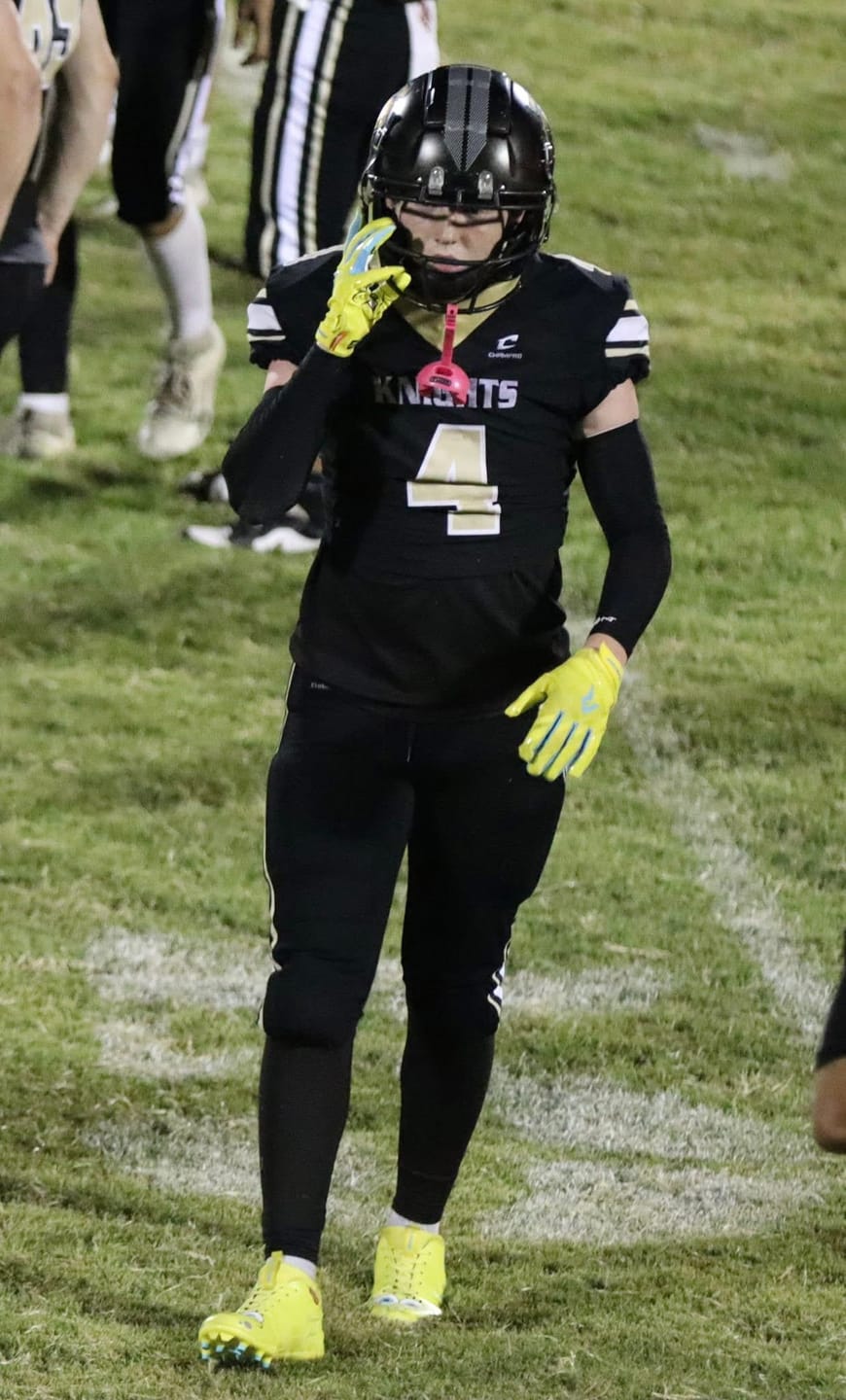 Customer photo review of SpongeBob Football Gloves - VPS5 By Phenom Elite