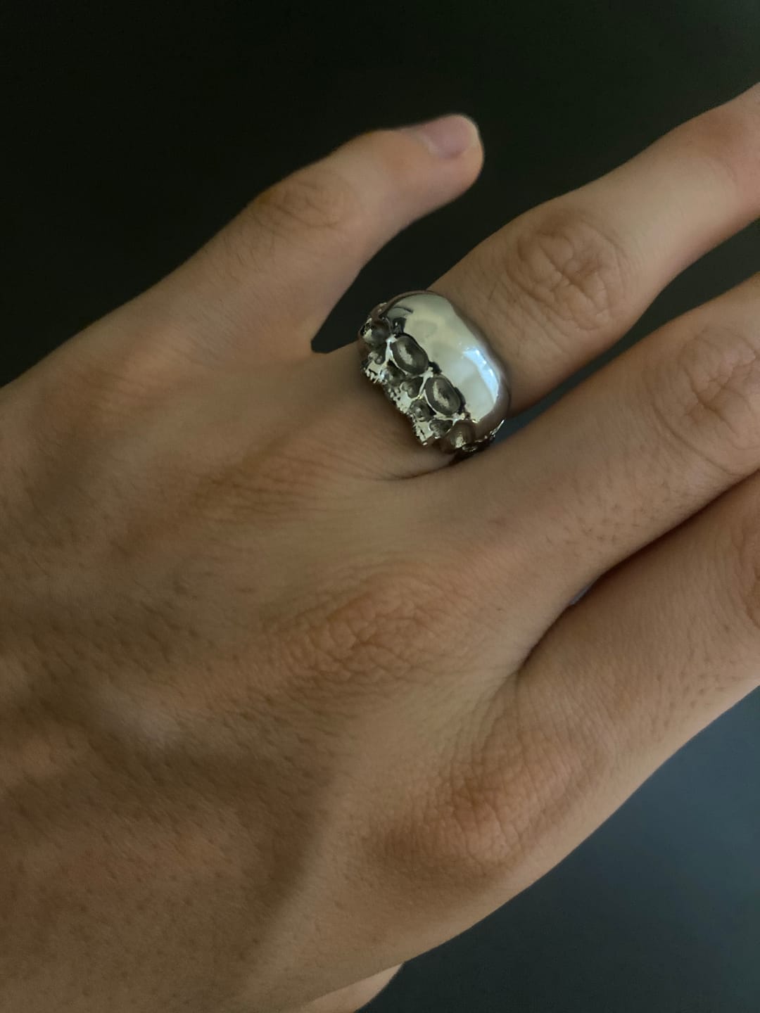 Customer photo review of TRIPLE THREAT RING