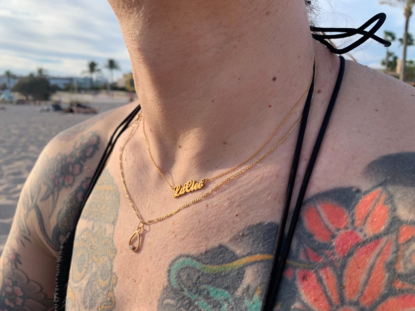 Customer photo review of Collar Nombre - Personalizado